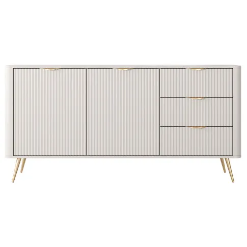 Beżowa komoda  na nóżkach Nook 5X