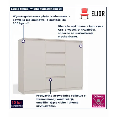 komoda na ubrania kaszmirowa  Diegi 2X