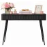 Czarna ryflowana toaletka Nook 9X
