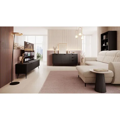 Wizualizacja mebli czarnych Nook 