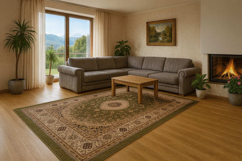 Klasyczny dywan ze wzorami Wirola 2X