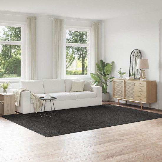 Szary dywan shagy Skadi 3X