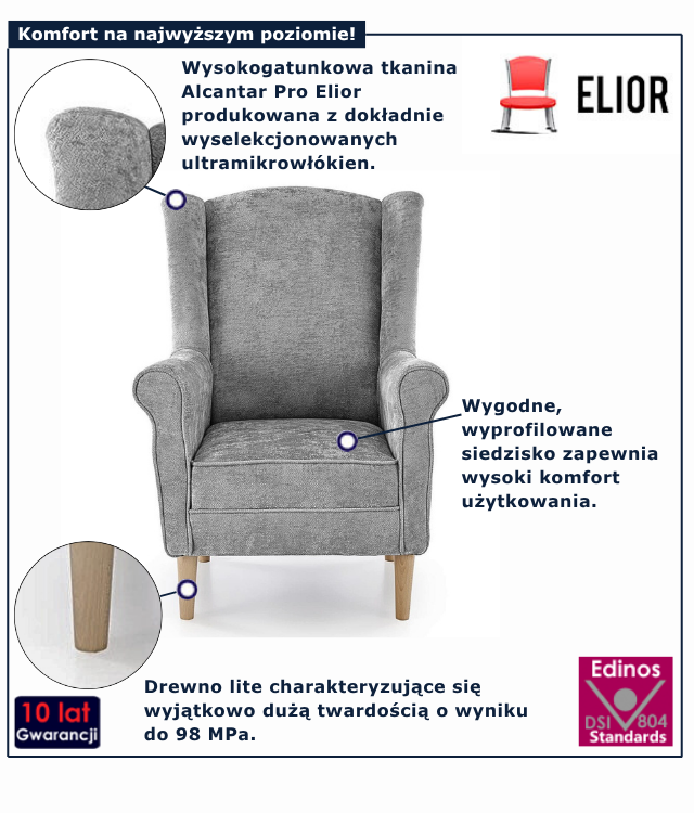 Fotel wypoczynkowy Snug