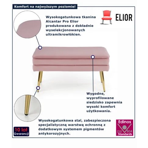 Różowe siedziesko Wisp