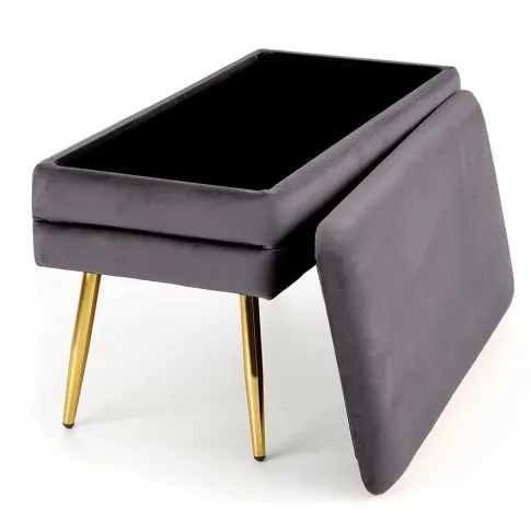 Siedzisko szare do przedpokoju  Wisp