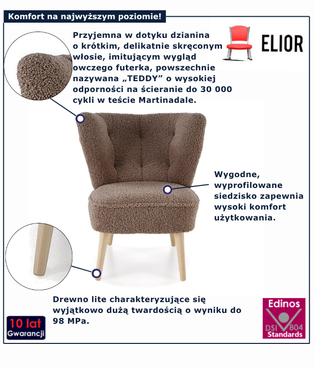 Fotel wypoczynkowy Loom