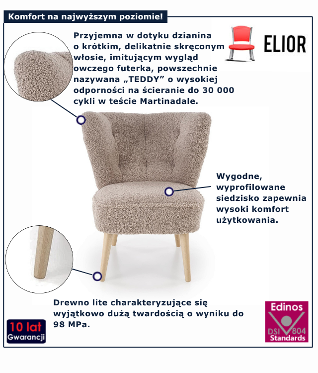 Fotel wypoczynkowy Loom