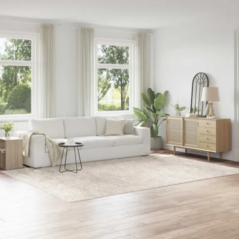 Aranżacja dywanu kremowego - Skadi 3X