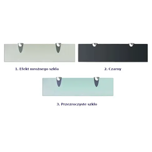 kolory półek do łazienki Vitrea