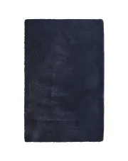 Granatowy nowoczesny dywan z pluszowym runem 130x200 - Tufi 6X w sklepie Edinos.pl