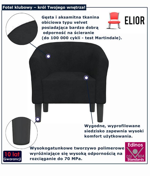 Fotel wypoczynkowy Jivo