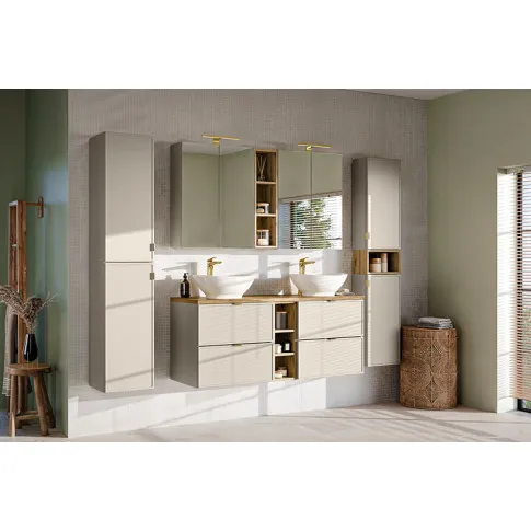 Kaszmirowy zestaw mebli łazienkowych Artiza