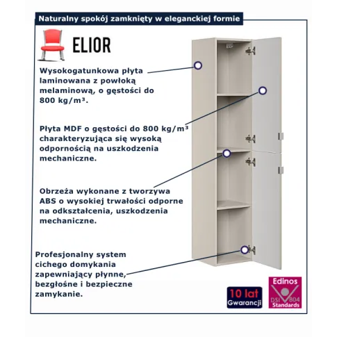 Kaszmirowy słupek łazienkowy Artiza 7X