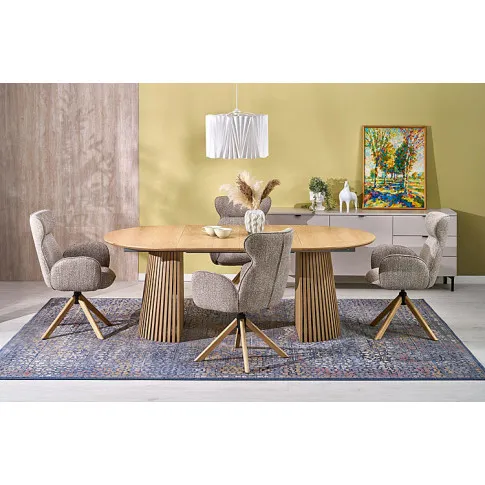 Wizualizacja wnętrza z krzesłami Velino