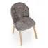 Szare skandynawskie krzesło Lorenti