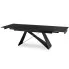 rozkladany czarny stol do jadalni Frosino