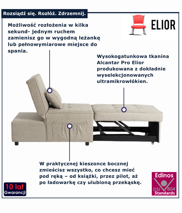 Okrągły skandynawski stolik kawowy lamele Lima 3X