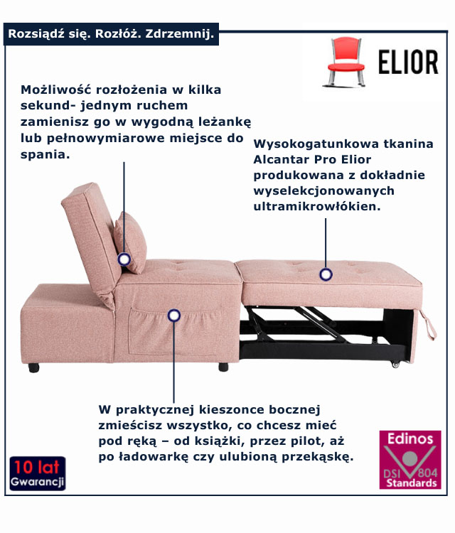 Okrągły skandynawski stolik kawowy lamele Lima 3X