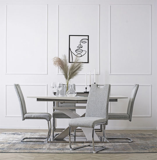 Lamelowy okrągły stolik kawowy walec Lima 3X