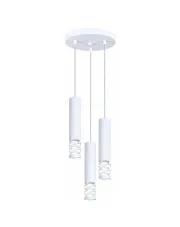Okrągła potrójna lampa wisząca - K606-Lanow w sklepie Edinos.pl
