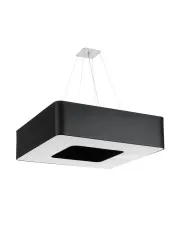 Czarny plafon wiszący 80cm - M140 - Blux w sklepie Edinos.pl