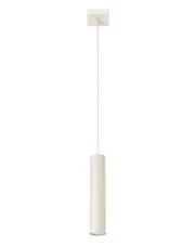 Beżowa wisząca lampa pojedyncza tuba - J132-Brisa w sklepie Edinos.pl