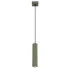 Zielona wisząca lampa karbowana - J123-Melson