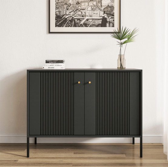 wizualizajca komody ryflowanej