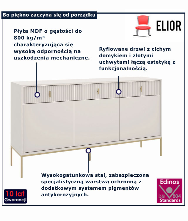 infografika stylowej komody kaszmir+czarny