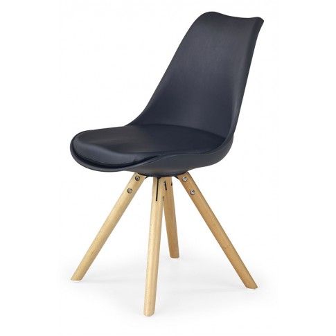 Zdjęcie produktu Krzesło skandynawskie Depare - czarne.