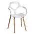 Zdjęcie produktu Krzesło Berina - białe.