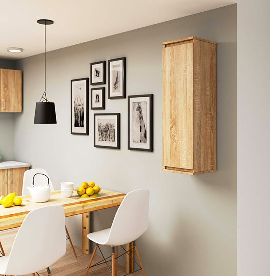 Wizualizacja szafki wiszącej Elva