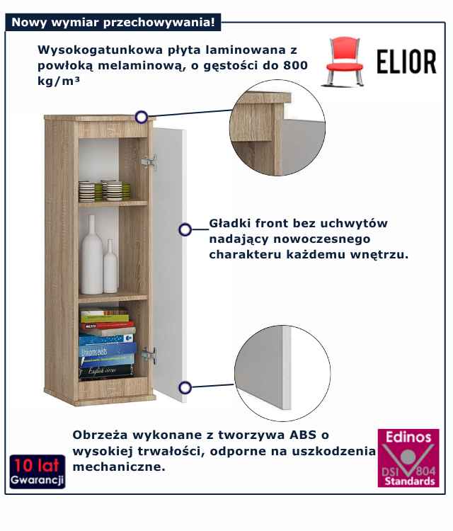 Szafka wisząca Elva