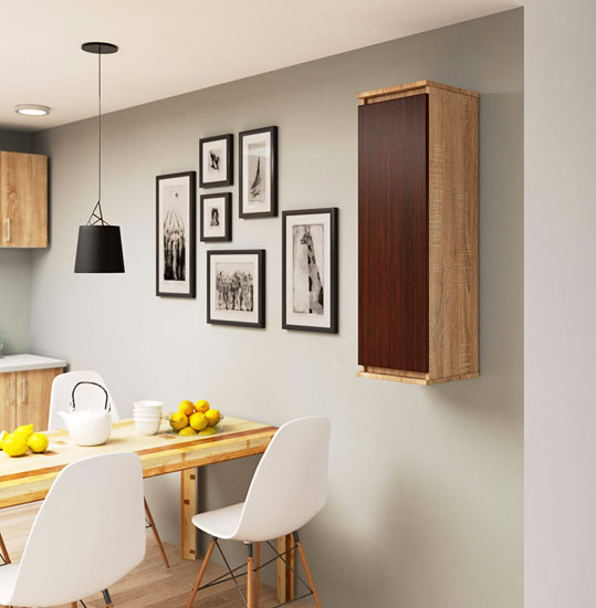 Wizualizacja szafki wiszącej Elva