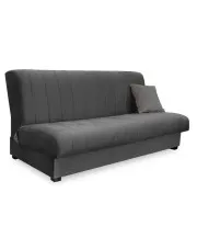 Szara nowoczesna sofa rozkladana - Bronox w sklepie Edinos.pl