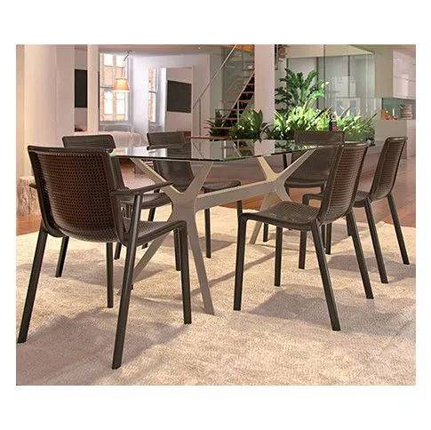 Zdjęcie minimalistyczne krzesło Romis zielone | Edinos.pl