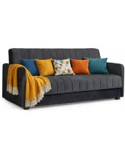 Popielata sofa rozkładana - Sfondi w sklepie Edinos.pl