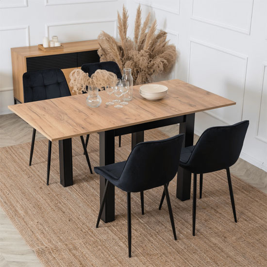 wizualziacja nowocvzesnego stolu do jadalni