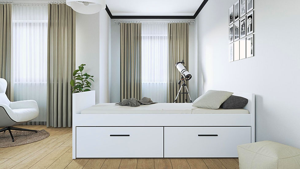 Wizualizacja kolekcji mebli Mizz 