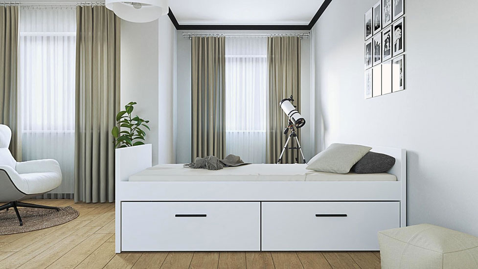 Wizualizacja kolekcji mebli Mizz