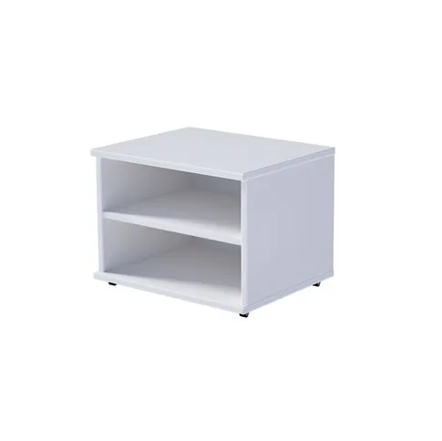 Szafka z półkami w kolorze białym Mizz 8X