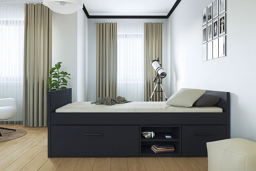 Wizualizacja kolekcji mebli Mizz