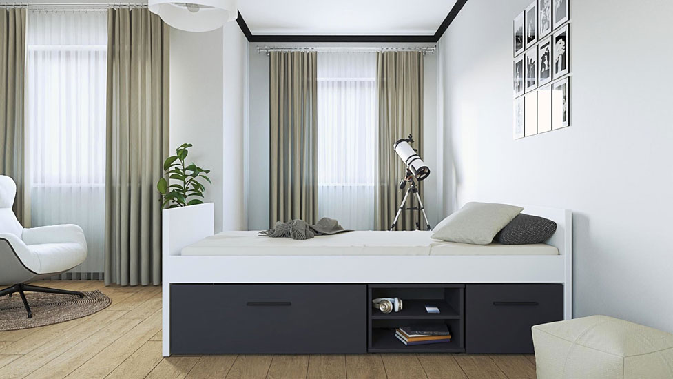 Wizualizacja kolekcji mebli Mizz 