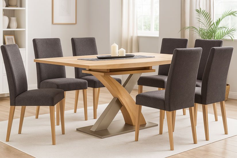 wizualizacja nowoczesnego stołu