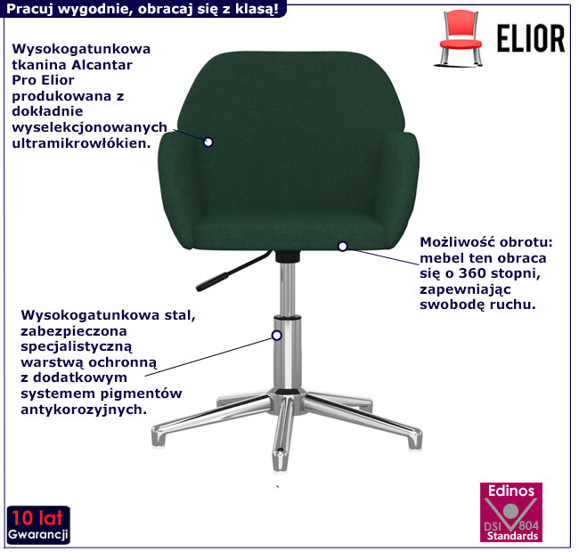 Krzesło biurowe Rush