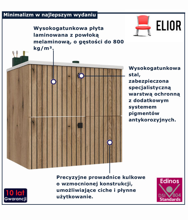 szafka z umywalka 60 cm