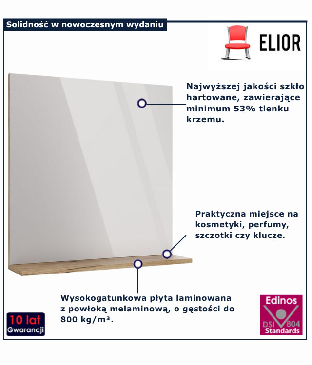 lustro do przedpokoju