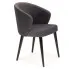 czarne krzeslo do jadalni Gifix 3X