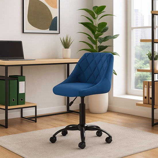 Jasnoszary minimalistyczny fotel obrotowy Logido