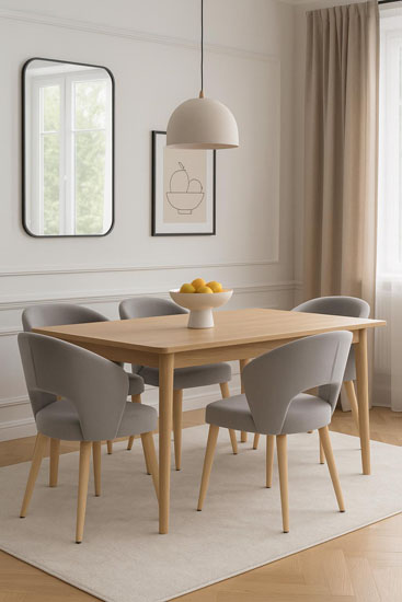 Drewniane krzesło do jadalni